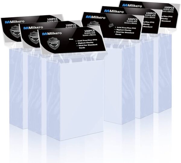 Pack De x100 Fundas Para Cartas Pokemon