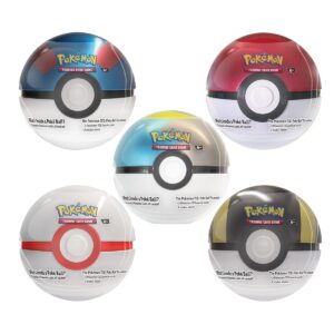 Pokebolas Con 3 Sobres Adentro Y Stickers Pokemon TCG (ENG)