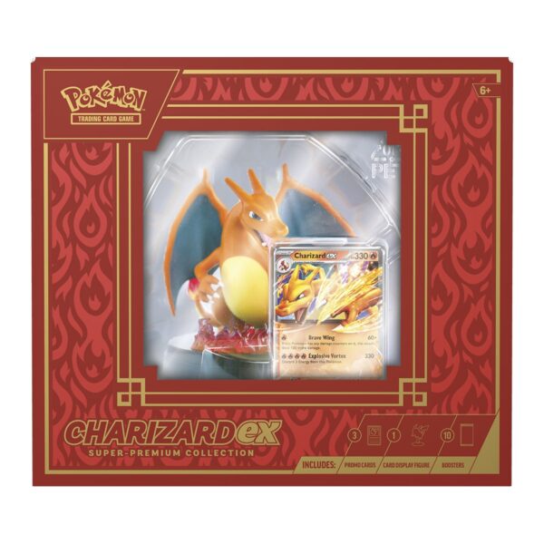Caja Premium Figura Charizard Pokemon TCG (ENG)
