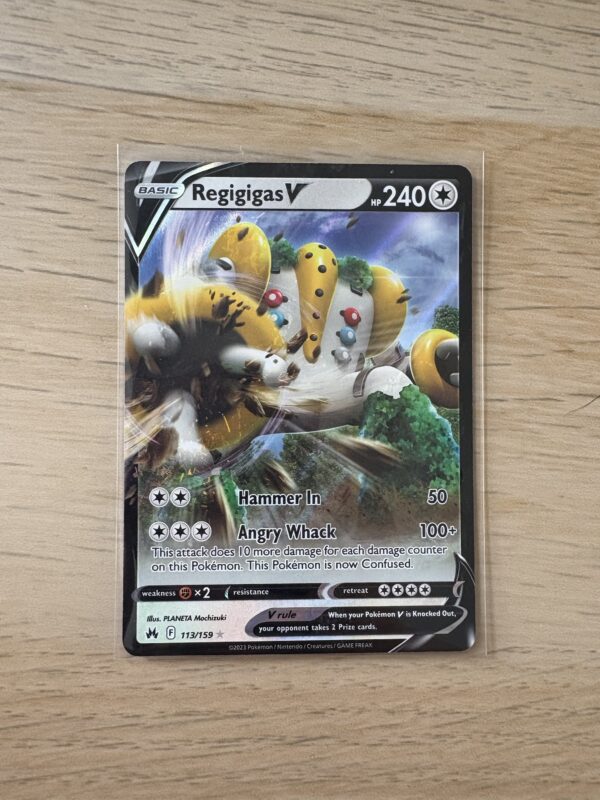Regigigas V Crown Zenith (ENG) 113/159 Pokemon TCG