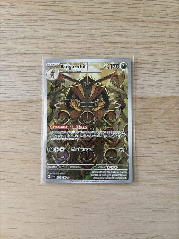 Kingambit Scarlet & Violet Base Set (ESP) 220/198 Pokemon TCG