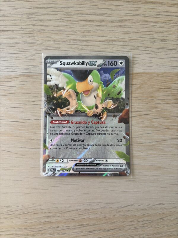 Squawkabilly EX Paldea Evolved (ESP) 169/193 Pokemon TCG