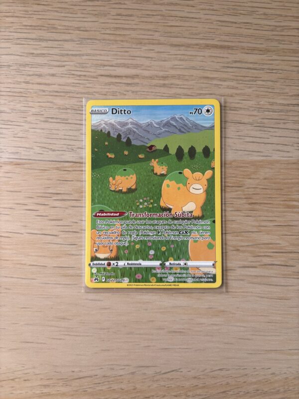 Ditto Crown Zenith: Galarian Gallery (ESP) GG22/GG70 Pokemon TCG