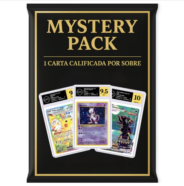 X1 Sobre Misterioso de carta gradeada