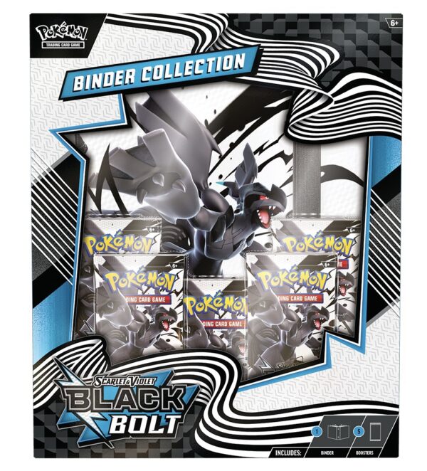 Black Bolt Binder Collection (ESP) Pokemon TCG ¡RESERVA!