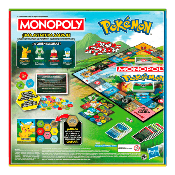 Juego de Mesa Monopoly Pokémon (ENG) - Image 3