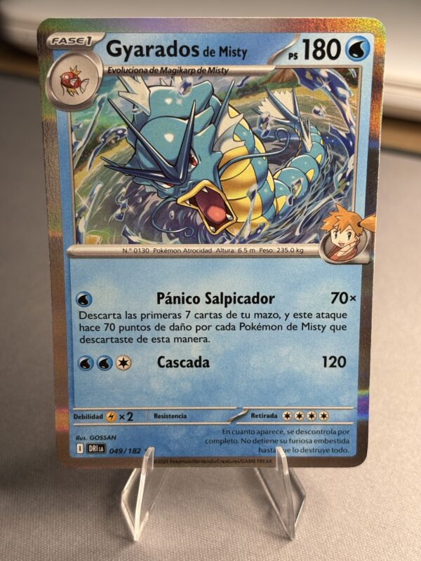 Misty’s Gyarados Destined Rivals (ESP) 049/182 Pokemon TCG
