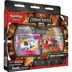 Deck Mega Lucario EX (ENG) Pokemon TCG 🚨¡RESERVA!🚨